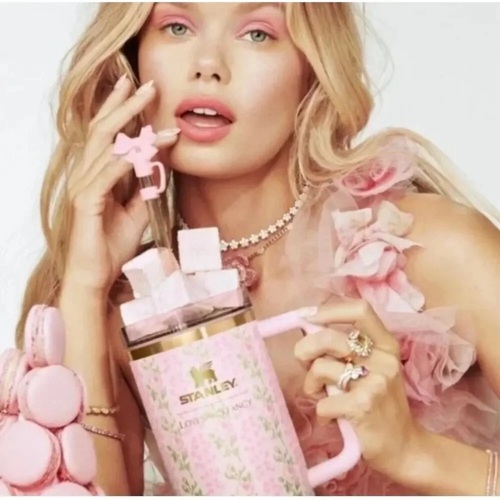 Limited Edition Stanley x Love Shack Fancy Blooming Heirloom 40oz Tumbler Cup - Picture 2 of 6